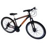 Bicicleta aro 29 "17" al freio a dis mec 21v  avant cor preto detalhe laranja - 1