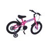 Bicicleta aro 16 xt fem wendy cor especial-pink neon-acessorio preto - 1