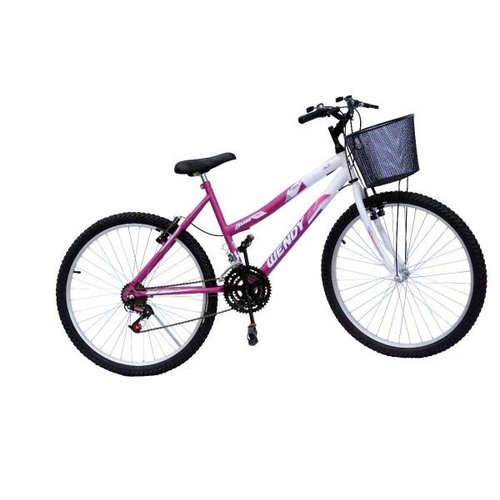 Bike Mtb Feminina Wendy Rosa Aro 26