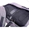 Mochila Masculina Antifurto Cabo Usb Universitária Notebook Swissland Cinza - 6