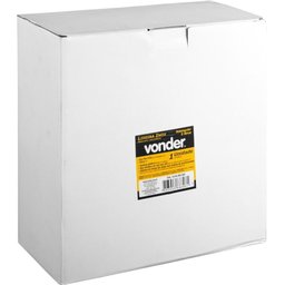 Lixeira Retangular 5 Litros Inox Cinza Vonder - 2