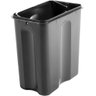 Lixeira Retangular 5 Litros Inox Cinza Vonder - 3