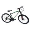 Bicicleta aro 29 al com freio a disco mec  21v monaco shimano  detalhes verde - 1