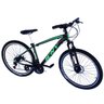Bicicleta aro 29 "17"al  freio a disco mecanico 21v wny det verde - 1