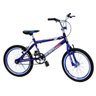 Bicicleta Aro 20 Cross Wendy Pintada C/Aero Selim e Mesa Na Cor Azul - 1