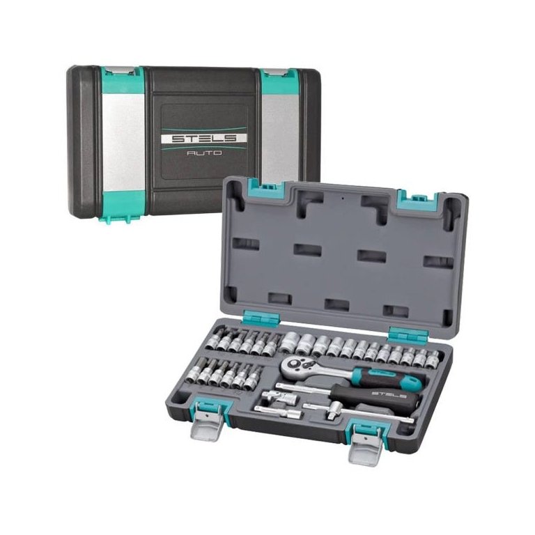 Kit Ferramentas com Maleta 1/4 CRV 29 Peças - Stels