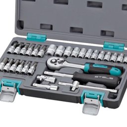 Kit Ferramentas com Maleta 1/4 CRV 29 Peças - Stels - 3