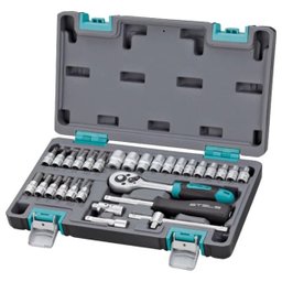 Kit Ferramentas com Maleta 1/4 CRV 29 Peças - Stels - 2