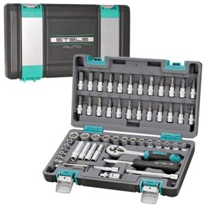 Kit Ferramentas com Maleta 1/4 CRV 57 Peças - Stels