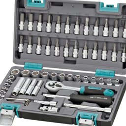 Kit Ferramentas com Maleta 1/4 CRV 57 Peças - Stels - 3