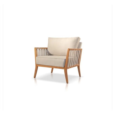 Poltrona Decorativa Sala Estar Soft:suede