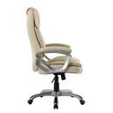 Ver imagem 3 de Cadeira de Escritório Presidente Viena Bege Conforsit 4646