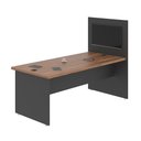 Ver imagem 1 de Mesa com Painel Clat Noce Preto