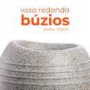 Ver imagem 2 de Vaso Redondo Búzios Pedra 13,5 Terrano