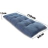 Futon Dobrável de Espuma Solteiro Jeans Bf Colchões - 3