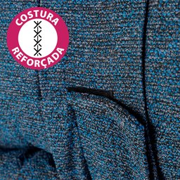 Futon Dobrável de Espuma Solteiro Jeans Bf Colchões - 5