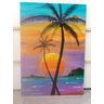 Quadro Óleo Sobre Tela 100x70 Paisagem Tropical - 1