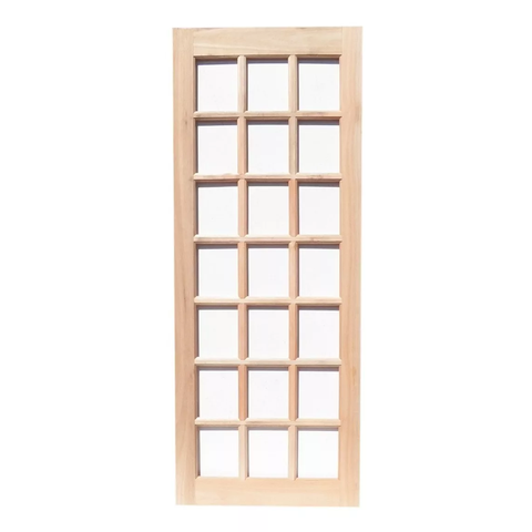 Folha de Porta Maciça Modelo Berlin (somente Folha) 210x82