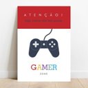 Ver imagem 1 de Placa Decorativa Gamer Zone - 40x60cm