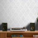 Ver imagem 1 de Papel de Parede Arabesco Modern - Várias Cores - Mármore