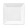 Prato Sobremesa Quartier White Oxford Porcelana 20Cm - 1