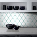 Ver imagem 2 de Papel de Parede Arabesco Classic - Várias Cores - Turquesa