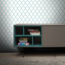 Ver imagem 1 de Papel de Parede Arabesco Classic - Várias Cores - Turquesa