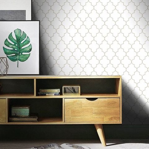 Papel de Parede Arabesco Classic - Várias Cores - Marrom
