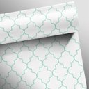 Ver imagem 2 de Papel de Parede Arabesco Clear - Várias Cores - Verde
