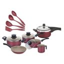 Ver imagem 1 de Conjunto De Panelas Paris Antiaderente e Kit Cozinha 10 Peças Tramontina