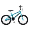 Bicicleta Max Boy Cross Aro 20 Freio V-brake 1 Marcha Azul Champanhe - Colli Bike - 1