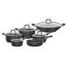 Conjunto Jogo De Panelas Mônaco 6 Peças Preto Tramontina - 1