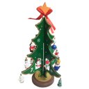 Ver imagem 5 de Mini Arvore de Natal Natalino Madeira Enfeite Papai Noel Arvore Boneco de Neve Decoraçao Sala Quarto