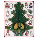 Ver imagem 6 de Mini Arvore de Natal Natalino Madeira Enfeite Papai Noel Arvore Boneco de Neve Decoraçao Sala Quarto