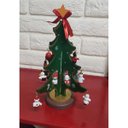 Ver imagem 3 de Mini Arvore de Natal Natalino Madeira Enfeite Papai Noel Arvore Boneco de Neve Decoraçao Sala Quarto