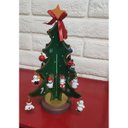 Ver imagem 4 de Mini Arvore de Natal Natalino Madeira Enfeite Papai Noel Arvore Boneco de Neve Decoraçao Sala Quarto