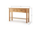 Ver imagem 3 de Aparador para Sala de Jantar 2 Gavetas 1320 Bella