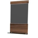 Ver imagem 4 de Conjunto Balcão C-cuba Aria 41 e Espelheira Legno 831 Branco Chess C-carvalho Dark Branco Chess C-