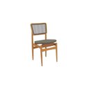 Ver imagem 1 de Cadeira Stela com Tela Sala de Jantar Premium Cinza/Chumbo