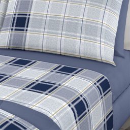 Jogo de Cama - Solteiro - Royal - Matias - 3 Peças - 100% Algodão - Santista - 2 Jogo de Cama - Solteiro - Royal - Matias - 3 Peças - 100% Algodão - Santista - 2