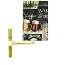 Ver imagem 3 de Arandela Dourado De Cupula Quadrada Bar
