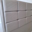 Ver imagem 5 de Cabeceira para Cama Box Casal 140cm Sena Factor Cinza - Sallar Home
