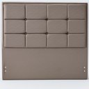 Ver imagem 2 de Cabeceira para Cama Box Casal 140cm Sena Factor Cinza - Sallar Home