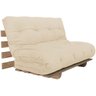 Colchonete Futon Dobravel Enrolavel Casal 188x128cm Orthovida - Palha - 1