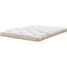 Colchonete Futon Dobravel Enrolavel Casal 188x128cm Orthovida - Palha - 3