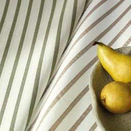 Toalha de Mesa Quadrada 8 Lugares Zaira Branco/taupe - 3