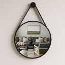 Ver imagem 6 de Espelho Redondo Decorativo Adnet Suspenso com Alça 30cm