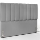Ver imagem 4 de Kit Cabeceira Cama Box Casal King 195cm com Calçadeira Baú Dália W01 Facto Cinza - Lyam Lyam Decor