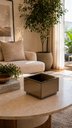 Ver imagem 4 de Vaso Vidro Espelho Bronze Decoração Luxo