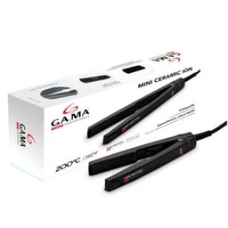 GAMA PRANCHA MINI CERAMIC ION BIVOLT (8023277109810): Preto / 110V/220V (Bivolt) - 1